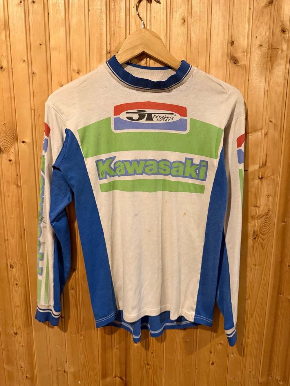 Vintage JT Racing USA Kawasaki Motocross Jersey
